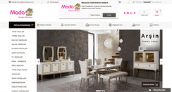 Desktop Screenshot of modaevmobilya.com