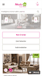 Mobile Screenshot of modaevmobilya.com