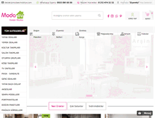 Tablet Screenshot of modaevmobilya.com